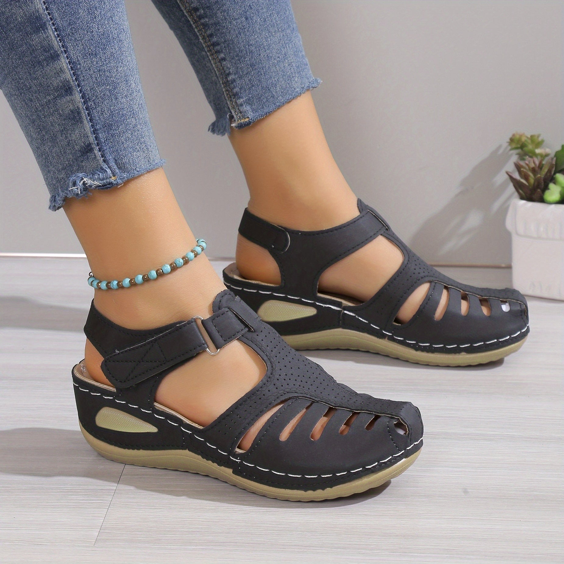 Leni – Sandali Comfort con Leggera Elevazione