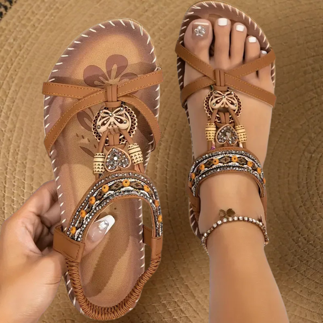 Nada – Sandali Ortopedici in Stile Ibiza per Comfort ed Eleganza