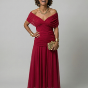 Calen | Abito Midi Off-Shoulder