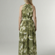 Sylin | Abito Midi con Scollo All'Americana