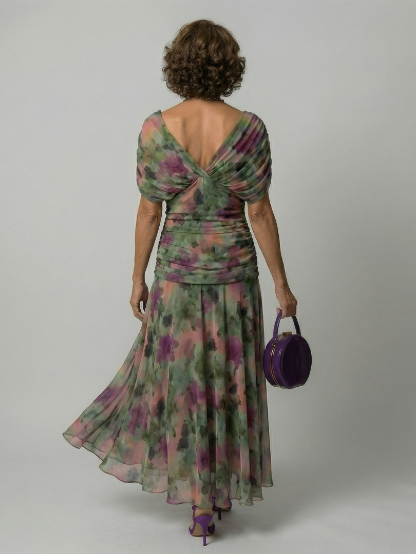 Calen | Abito Midi Off-Shoulder