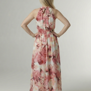 Sylin | Abito Midi con Scollo All'Americana