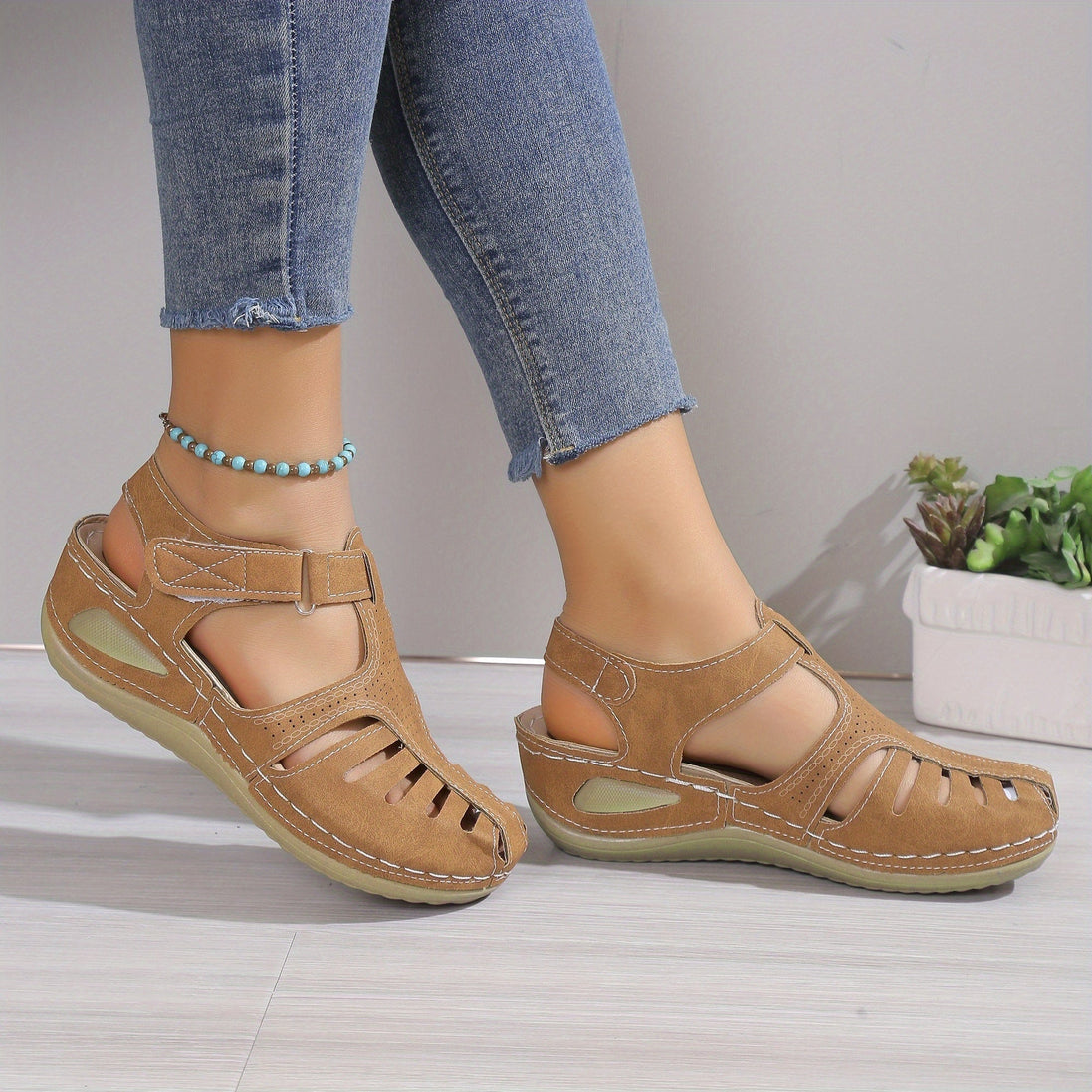 Leni – Sandali Comfort con Leggera Elevazione