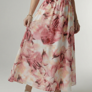 Sylin | Abito Midi con Scollo All'Americana
