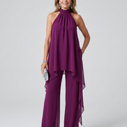 Bearim | Top Tunica Asimmetrica con Collo Halter