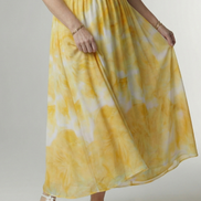 Sylin | Abito Midi con Scollo All'Americana