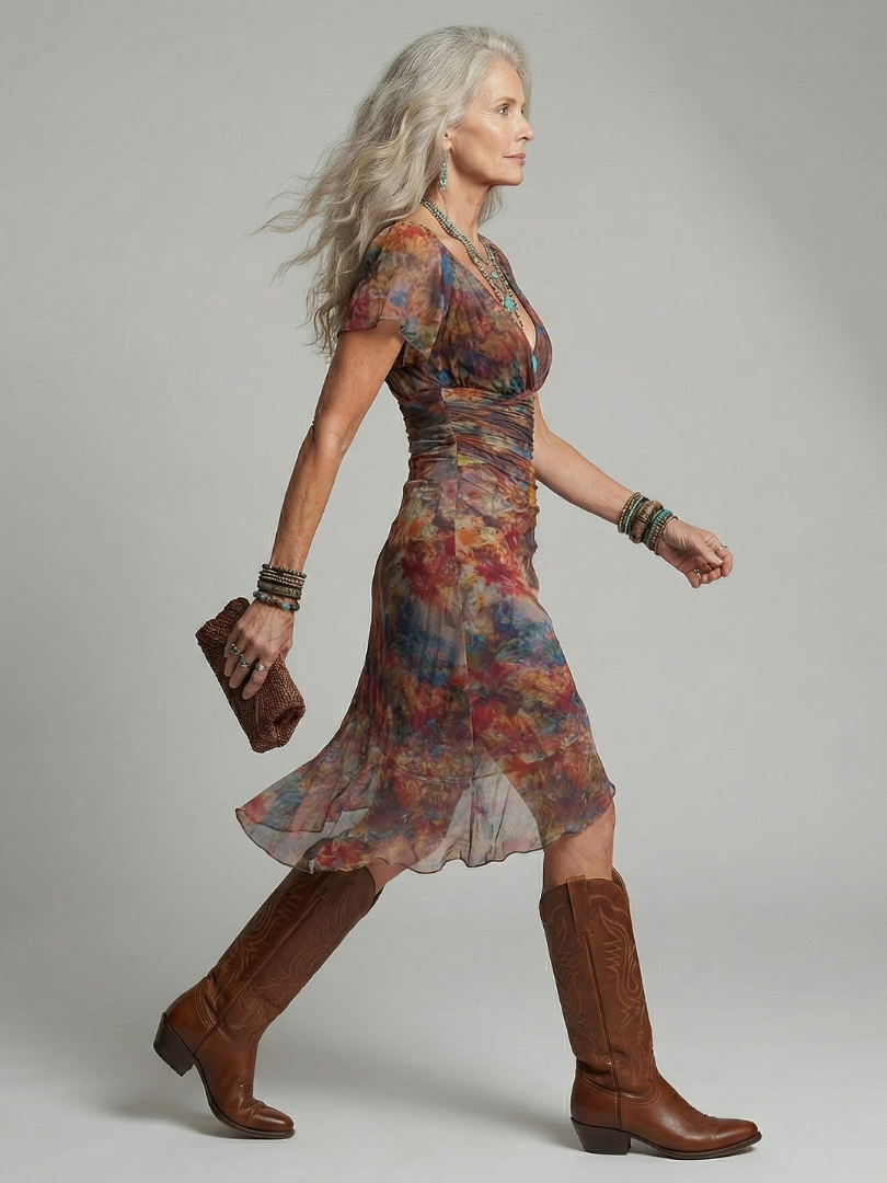 Aeris | Abito Midi Relaxed Holder