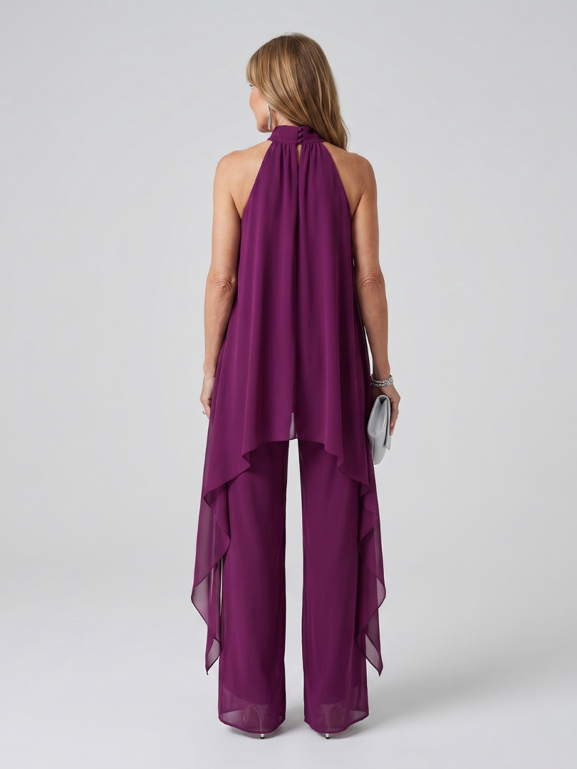 Bearim | Top Tunica Asimmetrica con Collo Halter
