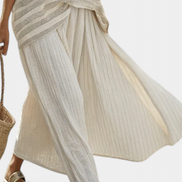 Westlyn | Set in lino a righe morbide