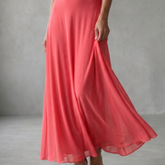 Giugno | Abito Midi Drappeggiato con Spalle Scoperte