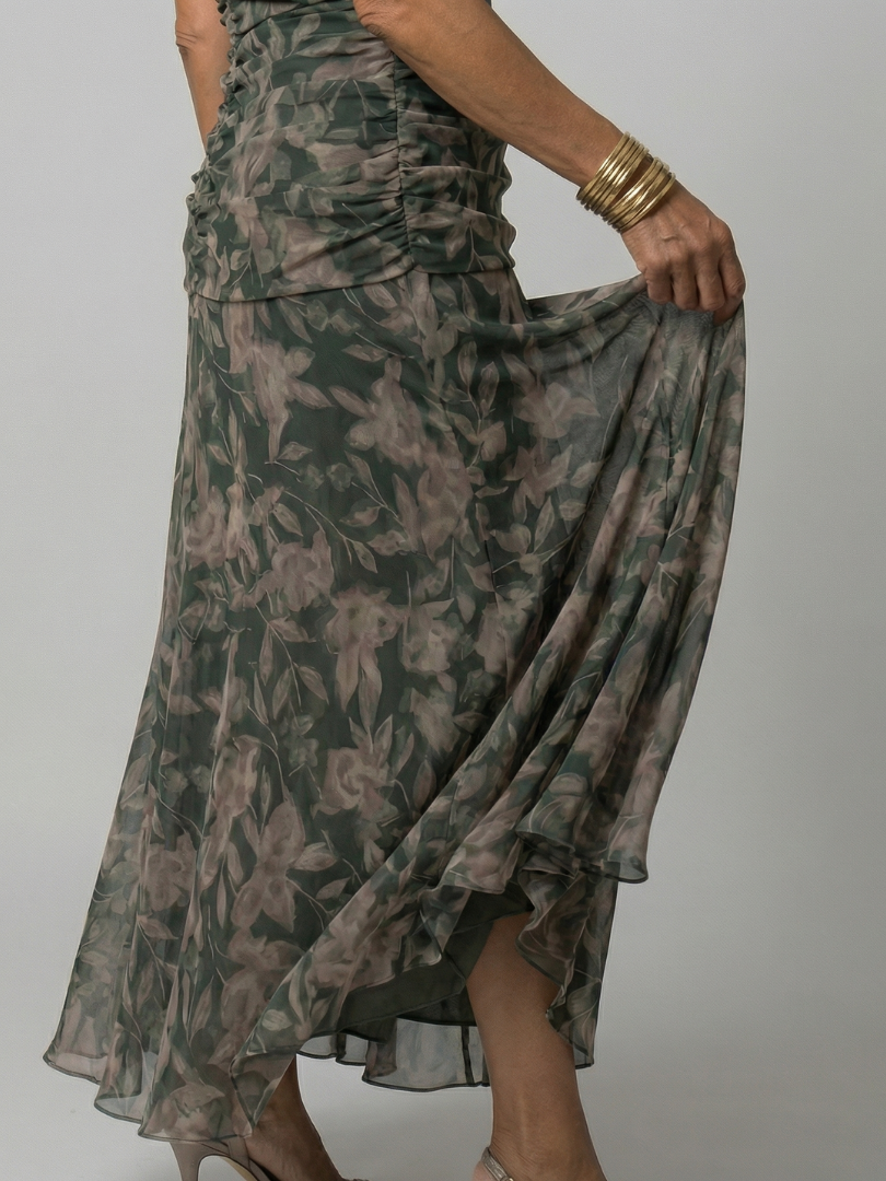 Calen | Abito Midi Off-Shoulder