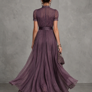 Ashley | Elegante Abito Maxi in Chiffon