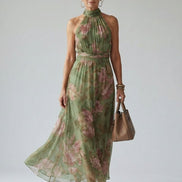 Mirelle | Abito Midi con Scollo All'Americana