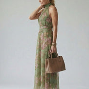 Mirelle | Abito Midi con Scollo All'Americana