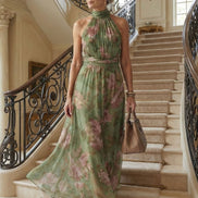 Mirelle | Abito Midi con Scollo All'Americana