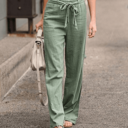 Joleen - Pantaloni comodi con vita elasticizzata