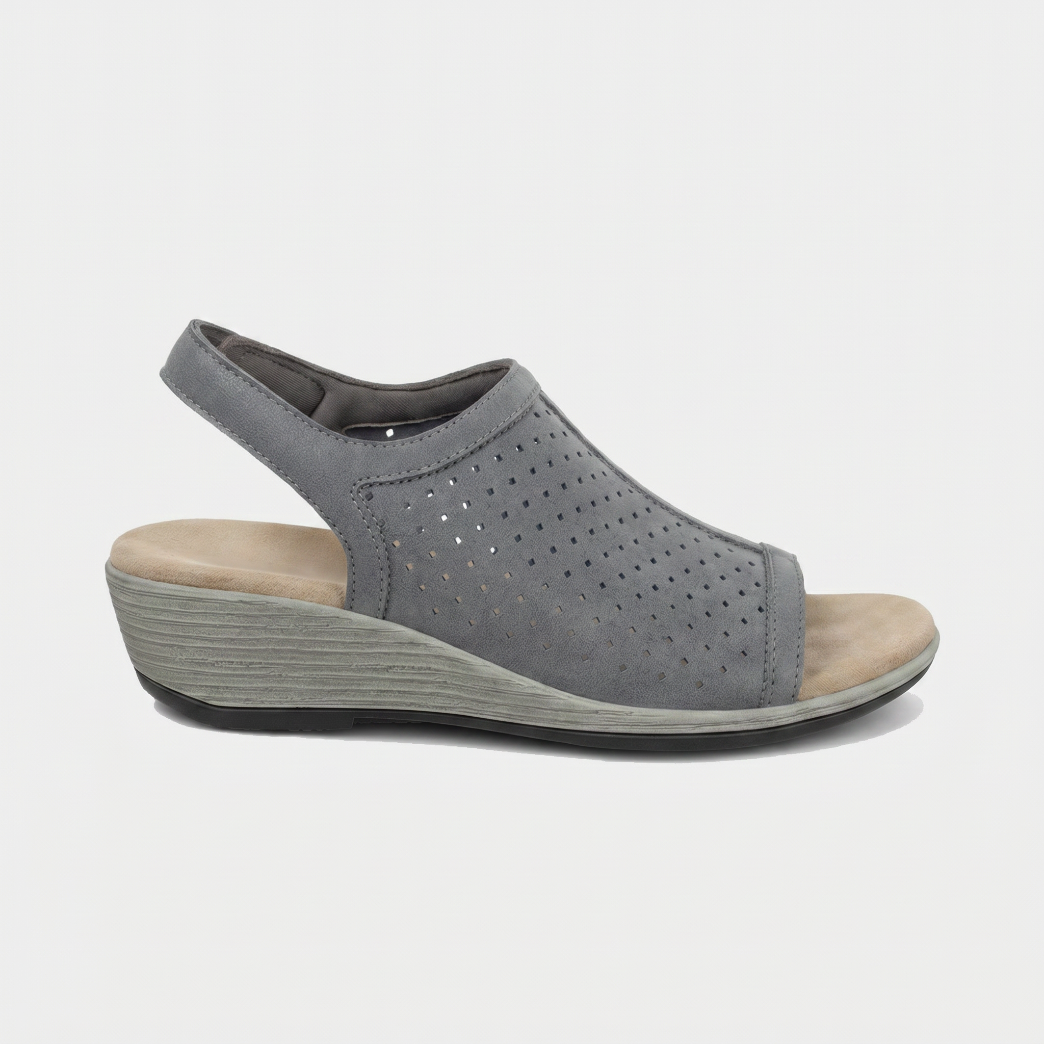 Hazel – Eleganza Sottile in Grigio Chiaro
