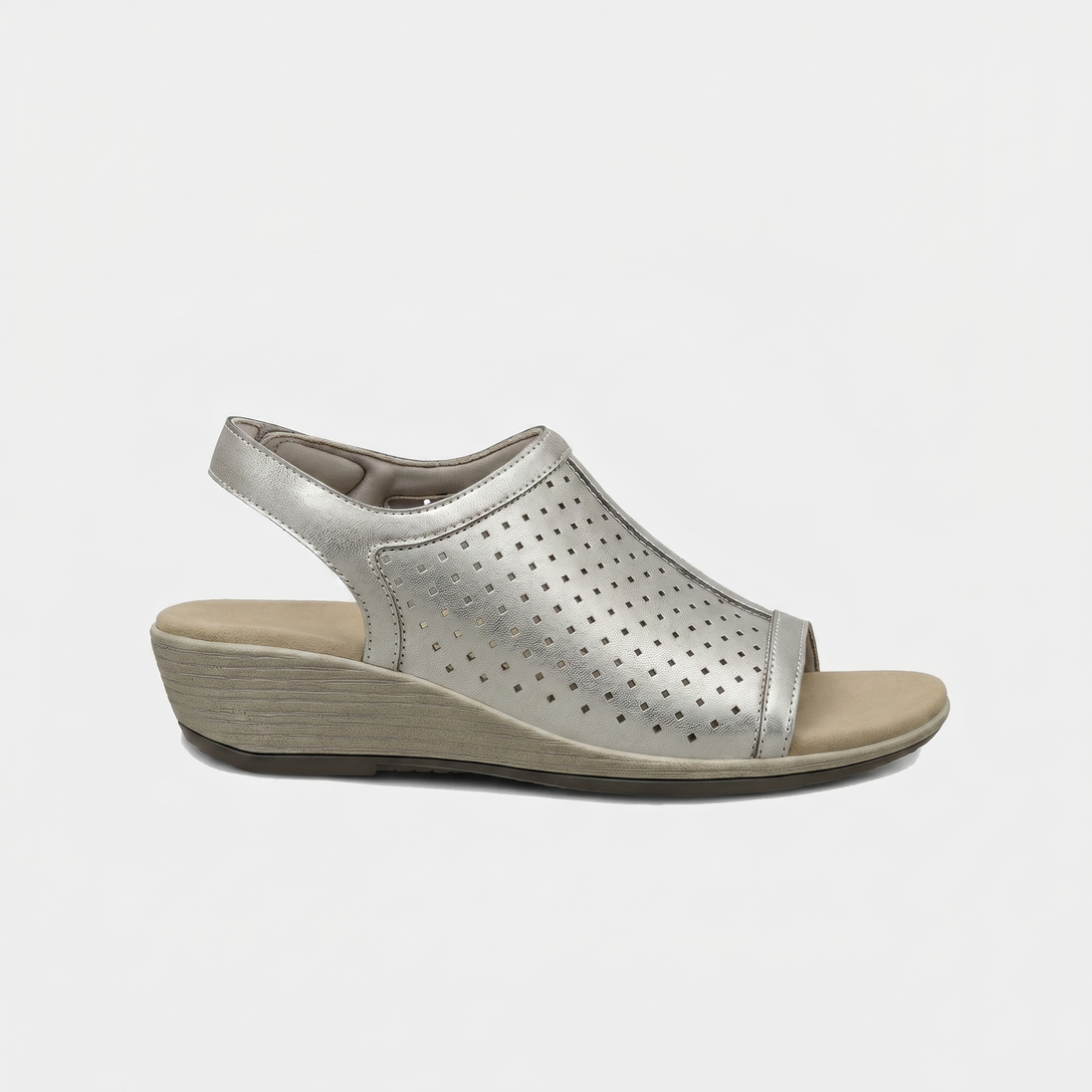 Hazel – Eleganza Sottile in Grigio Chiaro