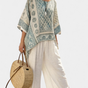 Elodie | Set in lino mediterraneo